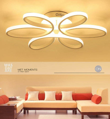 Modern Led Chandelier Ring Chandelier For Living Room Chandeliers Lustre Luminaria Chandelier Decoration