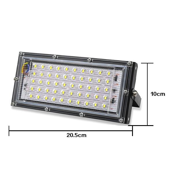 Motion Sensor LED FloodLight 50W 30W 10W Outdoor Lighting Waterproof IP65 Reflector Led Flood Light Spotlight Exterieur