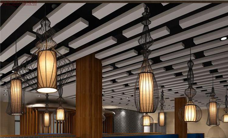 Creative Cafe Retro Birdcage Lamp Chandelier