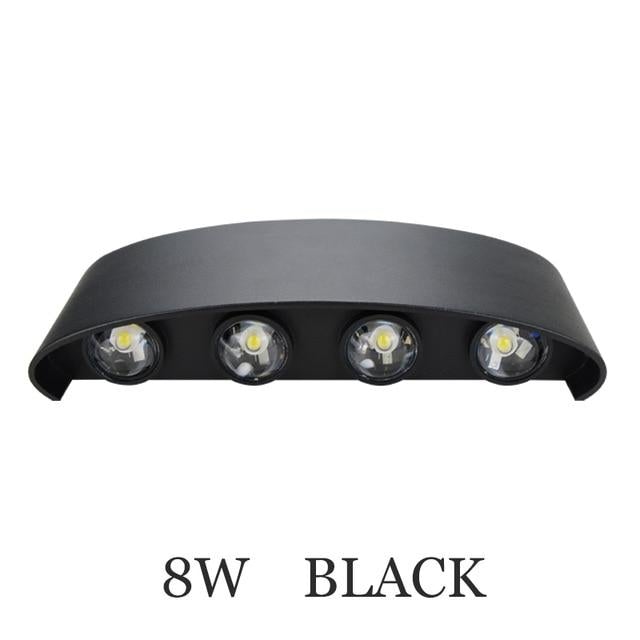 Nordic LED wall lamp Aluminum Waterproof outdoor wall lights for Porch/ /Garden /Bathroom light led luminaire 4W/6W/8W/10W /12W