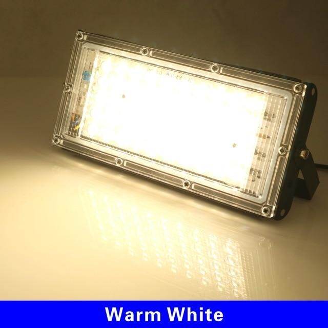 4pcs/lot 50W Led Flood Light AC 220V 230V 240V Outdoor Floodlight Spotlight IP65 Waterproof LED Street Lamp Landscape Lighting