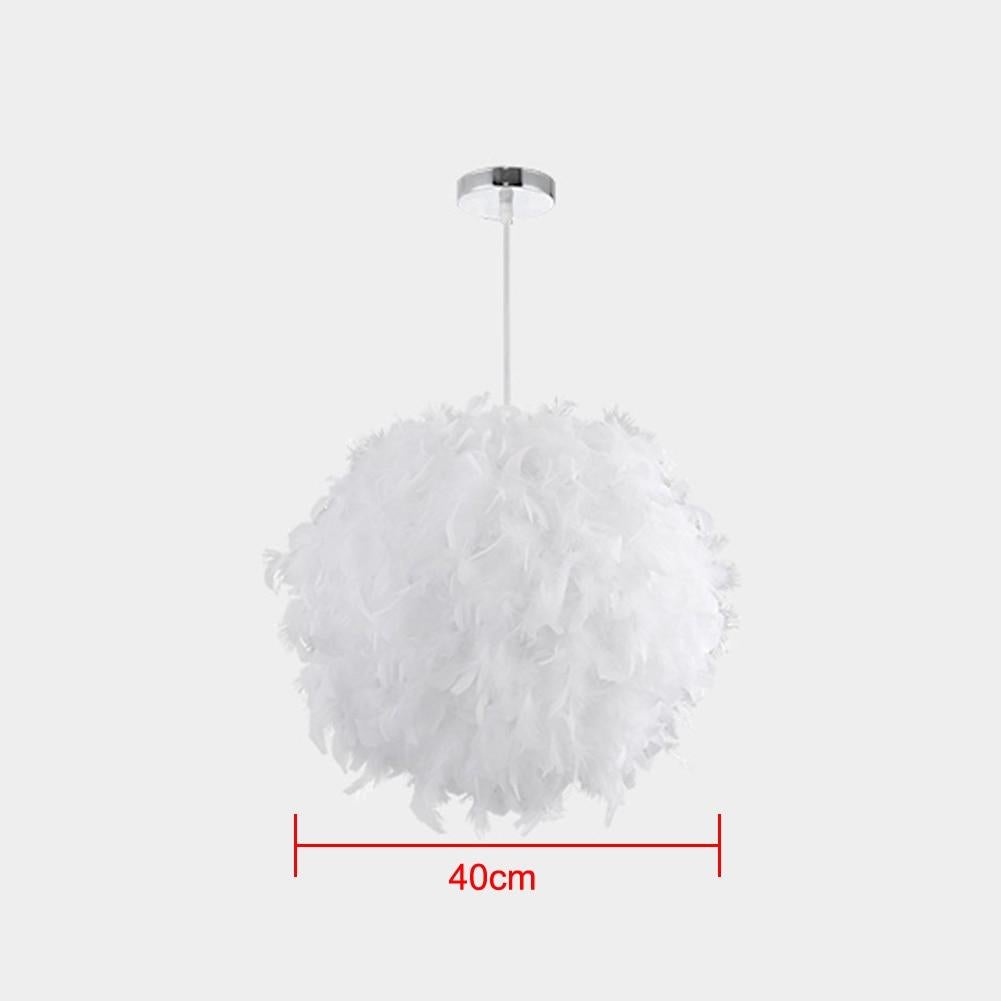 Lamparas De Techo Colgante Moderna Feather Ceiling Light White Modern Droplight Ceiling Lamp Bedroom Study Hanging Lamp
