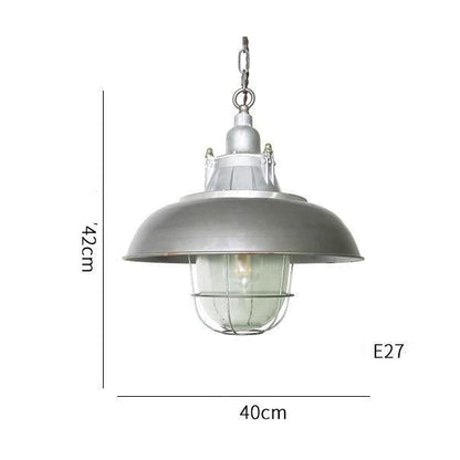 Retro loft creative American Rural aluminum nostalgic Chandelier