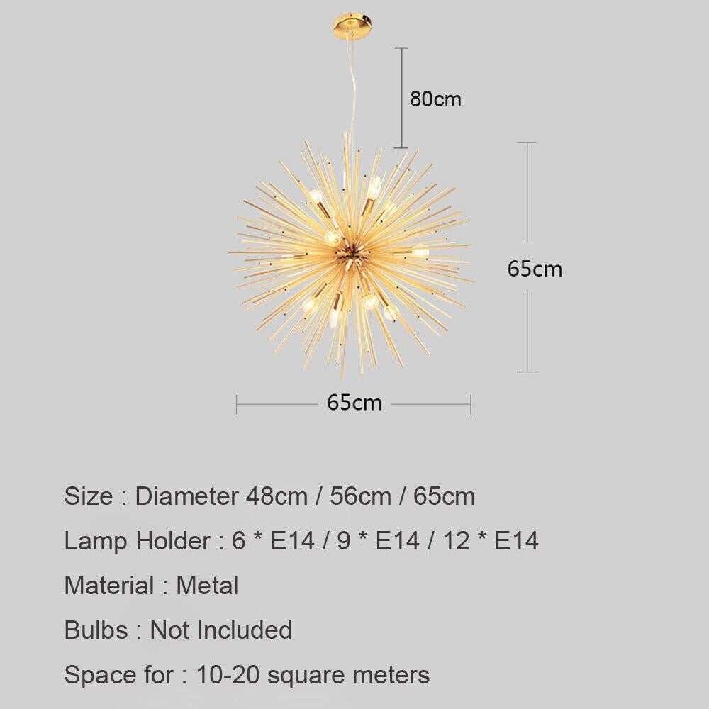 Nordic Pendant Lights Antique Living Room Handing Lamps Gold Artistic LED lighting Industrial Luminaria Modern Home Decoration
