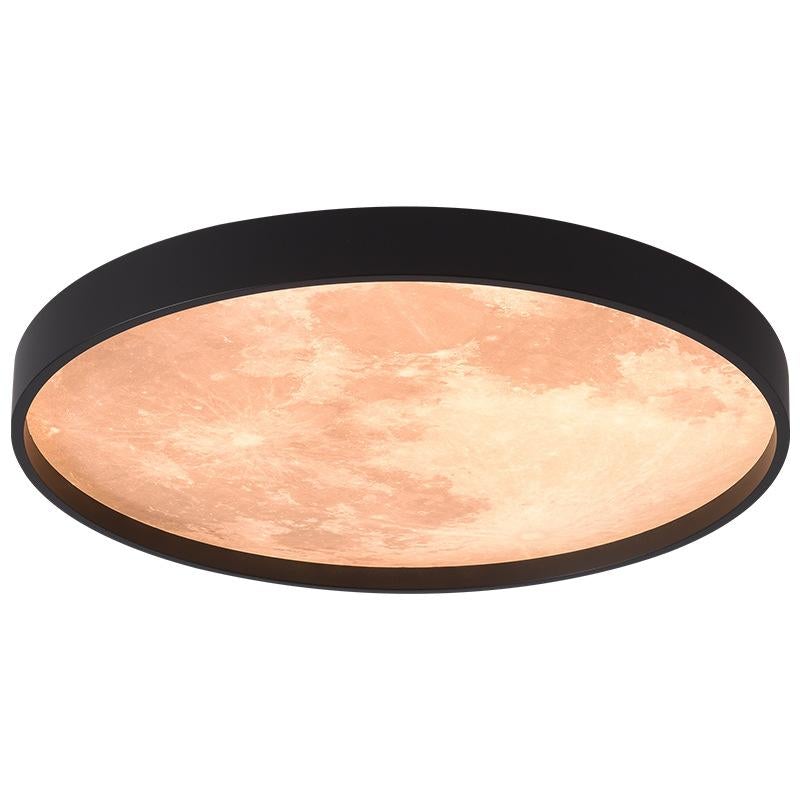 New Modern Simple Round Bread Lamp Creative Net Red Moon Ceiling Lamp
