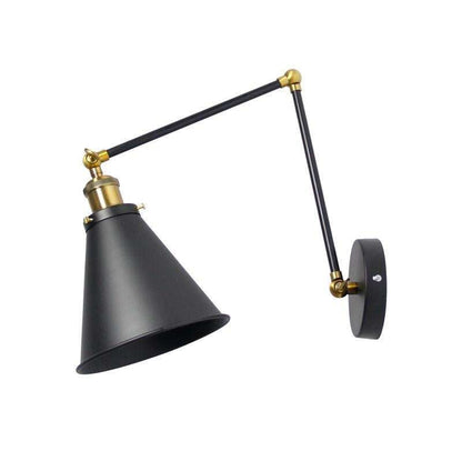 American Style Rural Retro Industrial Wind Iron Wall Lamp Hotel Bedside Lamps