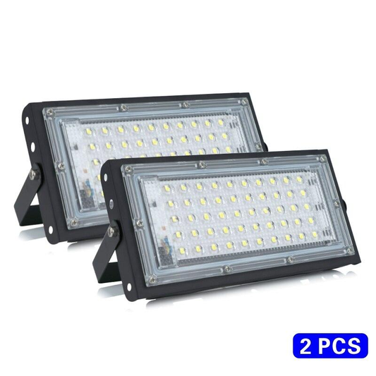 2pcs/lot 50W Led Flood Light AC  Outdoor Floodlight Spotlight IP65 Waterproof LED Street Lamp Landscape Lighting