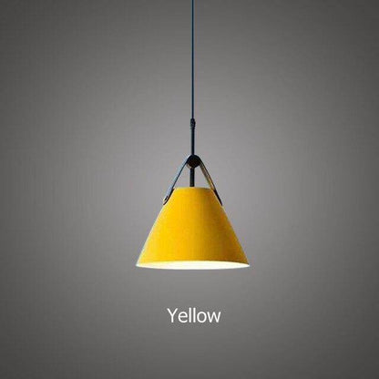 Nordic Simple Black White Pendant Light E27 LED Modern Hanging Lamp For Bedroom Living Room Hotel Restaurant Cafe Dining Room