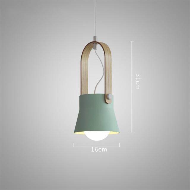 Nordic Loft LED Iron Pendant Lights Restaurant Room Bedroom Simple Hanging Lamp Home Indoor Kitchen art de pendant lamp Lighting