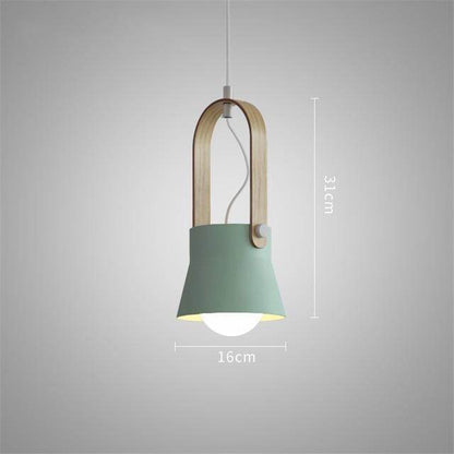 Nordic Loft LED Iron Pendant Lights Restaurant Room Bedroom Simple Hanging Lamp Home Indoor Kitchen art de pendant lamp Lighting