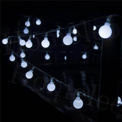 3M 5M 10M AA Battery LED Ball String Lights Christmas lights indoor Garland on Batteries Wedding Xmas Decoration light