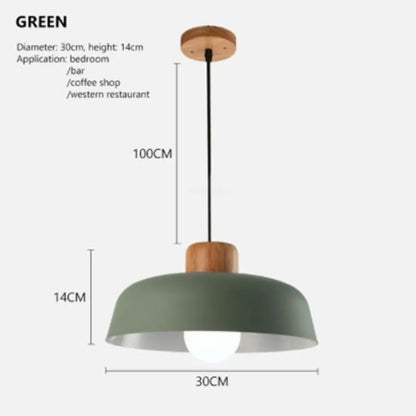 Nordic Pendant Light Macaroon Gray/Green Decorative Hanging Lamps For Living Room Bedroom Restaurant Simple Indoor Home Lighting