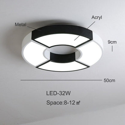 Multicolor LED Ceiling Lights In Windmill Shape For Living Room Ceiling Lamps Kids Bedroom Boys Room Ceiling Lamp Rooms Light Le