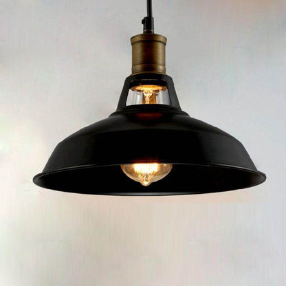 Industrial Vintage Pendant Lights Loft RH Antique Black/White Pendant Lamps For Restaurant/Bar/Coffee Room/Dinning Room Lighting