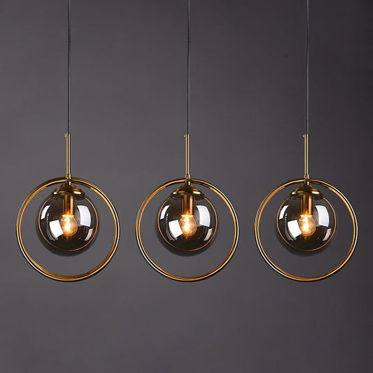 Modern Simple Bar Lamp Aisle Bedside Restaurant Small Chandelier Creative Personality Nordic Bedroom Chandelier