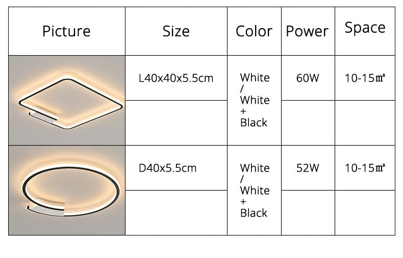 Ceiling Lights For Living Room Bedroom Dining Indoor Lighting Lamp Fixtures Luminaria Smart Home Indoor Ceiling Lamp
