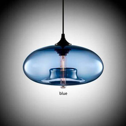 Nordic Modern Hanging 7 Color Glass Pendant Light