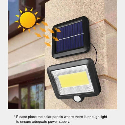 50W Waterproof PIR Security Wall Light 100 LED Outdoor Solar Power Motion Sensor Garden Floodlight Street Lighting New S25