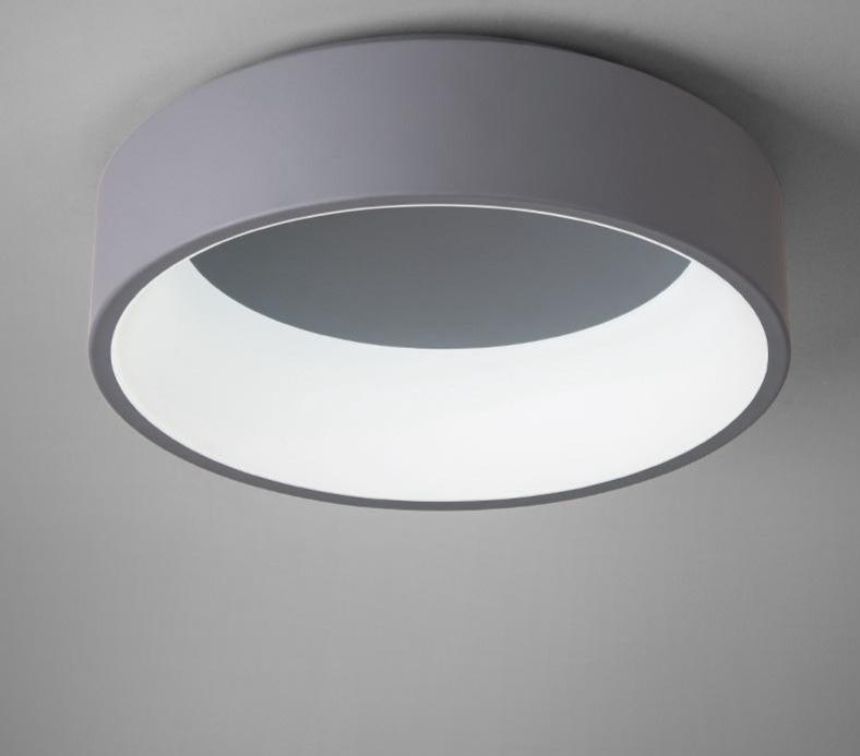 Round Circle Aluminum Modern Led Ceiling Light Lamp For Living Room Bedroom Dining Table Office Meeting Room