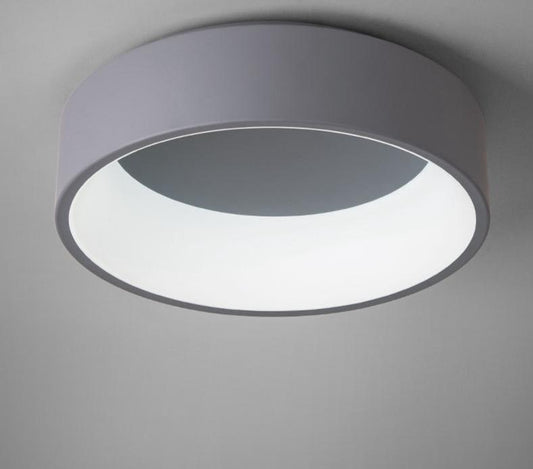 Round Circle Aluminum Modern Led Ceiling Light Lamp For Living Room Bedroom Dining Table Office Meeting Room