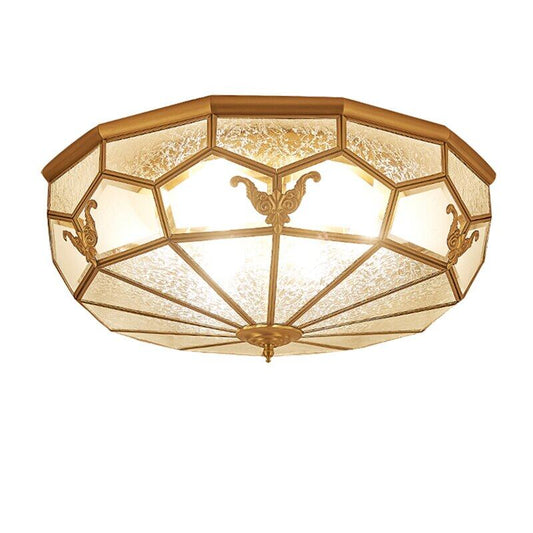 Modern Copper Ceiling Light Living Room Ceiling Lamp Bedroom Vintage Lighting Balcony Ceiling Lamp Dining Brass Fixture Kitchen
