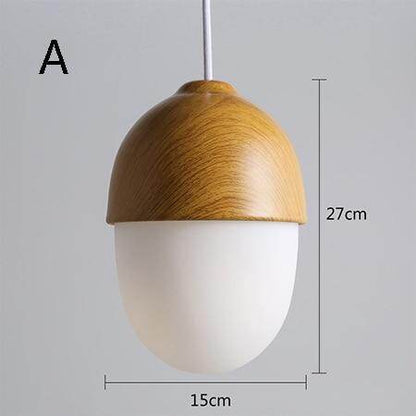 Nordic Modern Creative Decoration Hanging Lamp E27 LED Pendant Light For Kitchen Living Room Bedroom Study Aisle Book Store Cafe