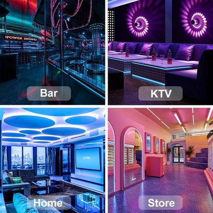 5050 SMD Bluetooth LED Strip Lights 30M 20M RGB LED LightFlexible Ribbon Waterproof Tape Diode DC 12V Bluetooth Control-1