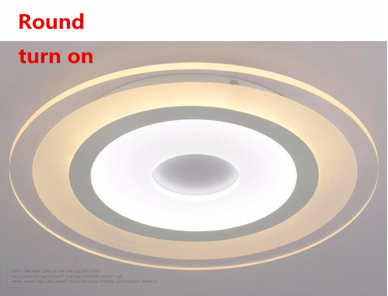 Modern Living Room Nodic Ceiling Lights LED Acrylie Flower Round Lamp Novelty Indoor Lighting Bedroom Light Fixture