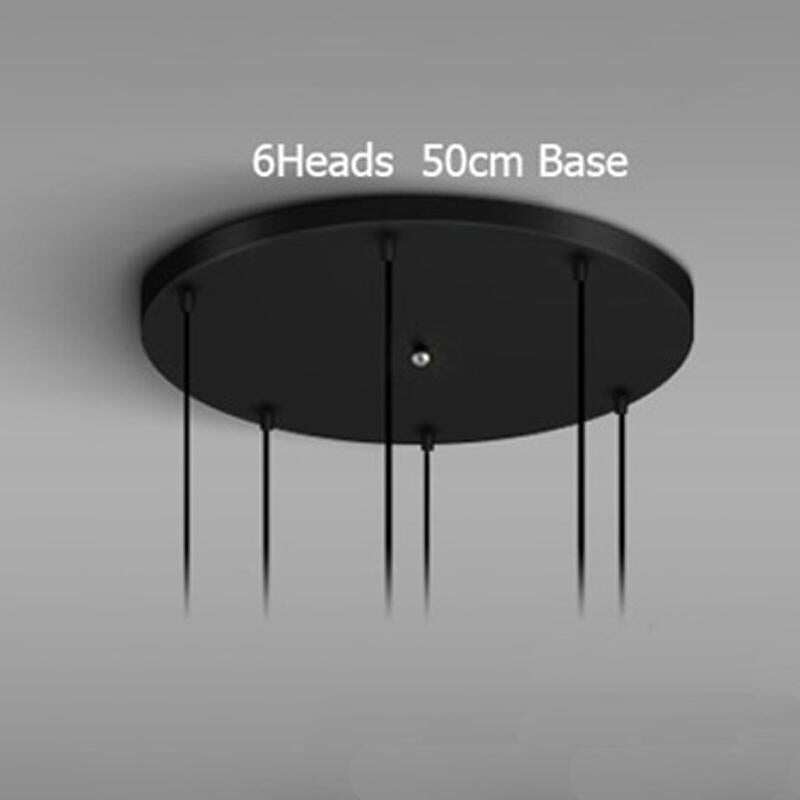 Modern Minimalist Pendant Lights Creative Colorful Glass Pendant Lamps Restaurant LED Lamps Indoor Home Lighting