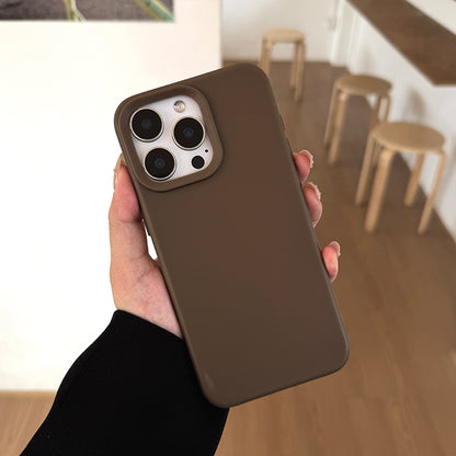 Dopamine-Inspired Silicone Solid Color Simple Fashion Phone Case for iPhone 17 Pro 16 Plus 16 Pro Max 15 14 13 12 11 Back Cover