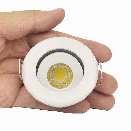 1pcs Spot led 1W 3W 4W 5W 7W Downlight Residential Dimmable Warm Nature Pure White Recessed LED Lamp Light Adjustable