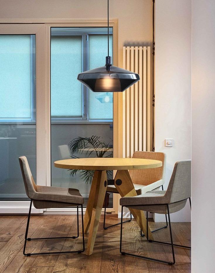 Creative Stained Glass Chandelier Nordic Single-headed Chandelier