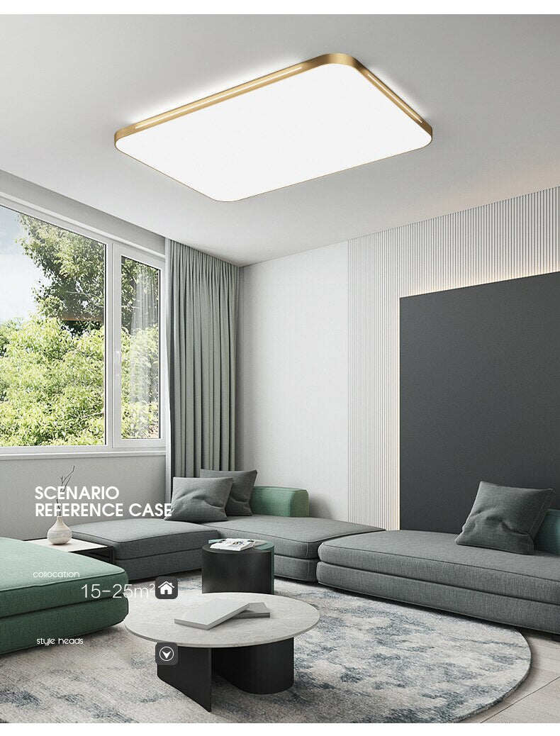 Modern atmosphere light luxury ultra thin ceiling lamp bedroom living room kitchen dining room ceiling lamp