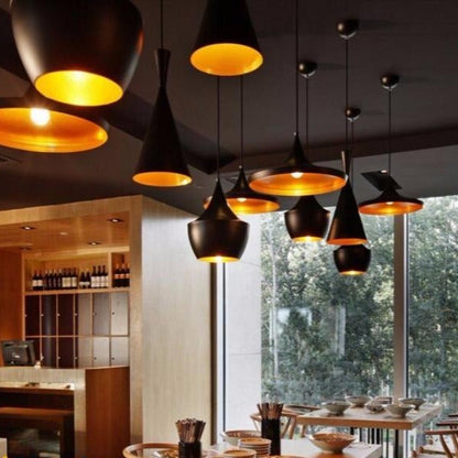 ping ABC Pendant Lights(Tall,Fat and Wide)Tom Musical Instrument Hanging Pendant Lamp Light For Restaurant Lamp Bar