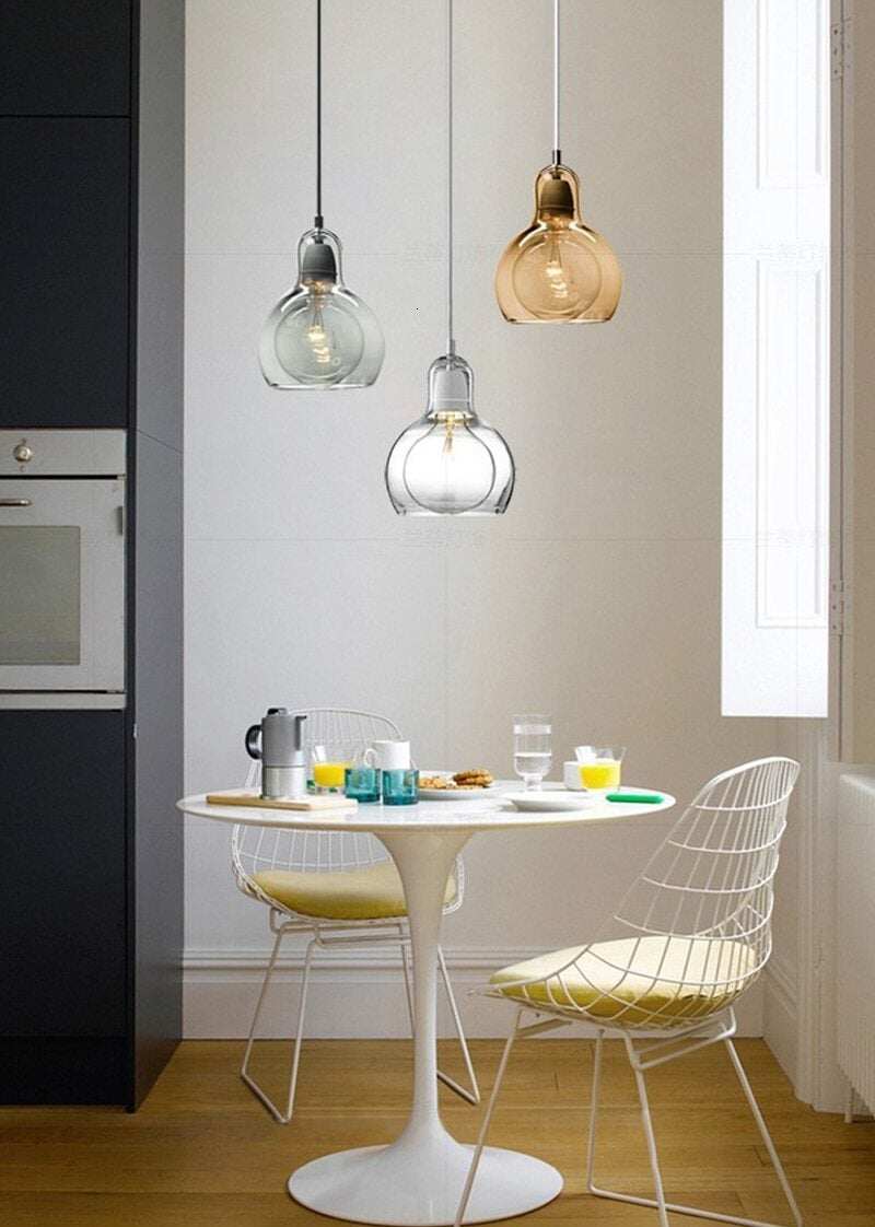 Modern Creative Personality E27 Single Head Hoist Pendant Lamps For Living Room Dining Room Bedroom Study Aisle Restaurant Cafe