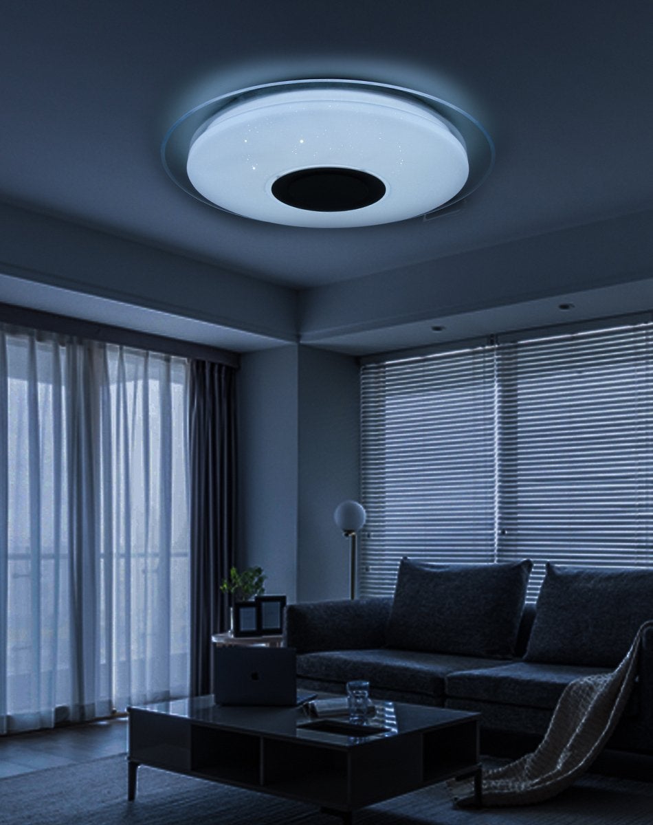 Led Ceiling Light RGB Dimmable 36W 40W Smart APP Control Bluetooth Music Modern Led Ceiling Lamp Living Room Bedroom