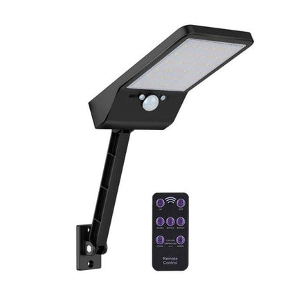 48/56LED Remote Control Solar Light PIR Motion Sensor IP65 Outdoor Wall Street Lamp Waterproof Lamp Lights