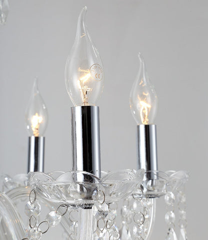 Bedroom Living Room Lamp Hotel European-style Crystal Lamp Restaurant Chandelier Creative Lamps