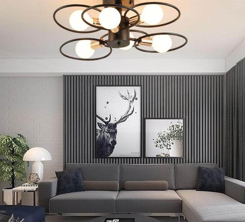 Modern LED Pendant Lights For Living Room Bedroom  Lamparas Salon Techo  Lighting Pendant Industrial Decor Dining Luminaire