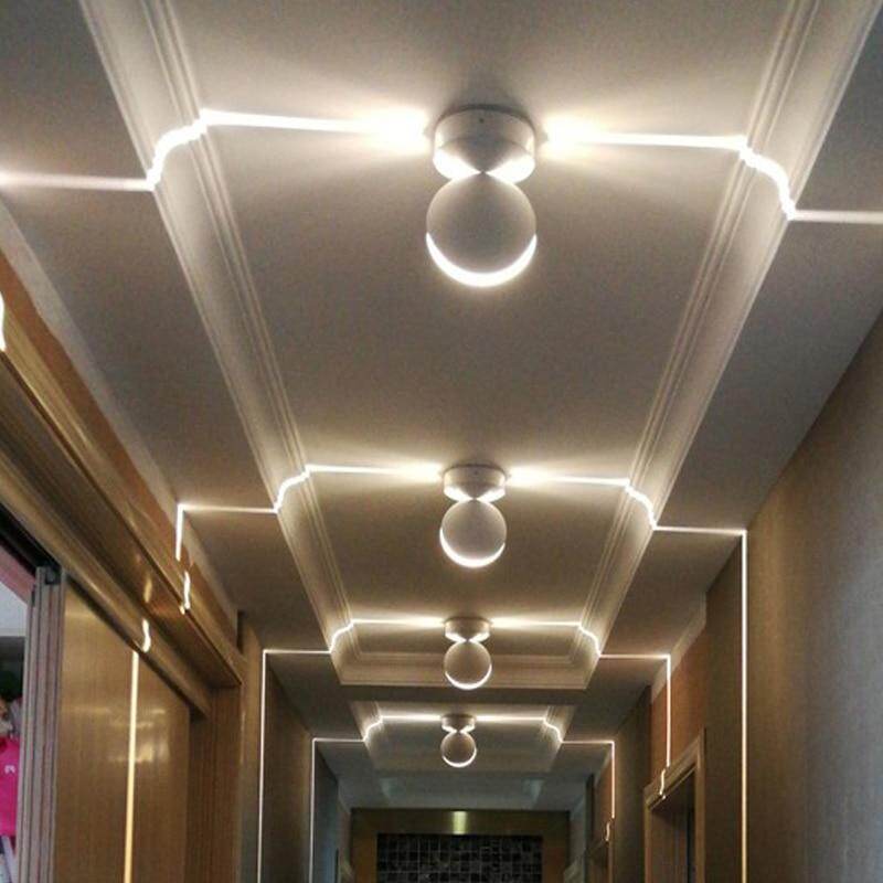 Modern LED Ceiling Light RGB Dimmable wall Light indoor Lighting balcony Bedroom KTV hotel corridor Surface Mount Remote Control