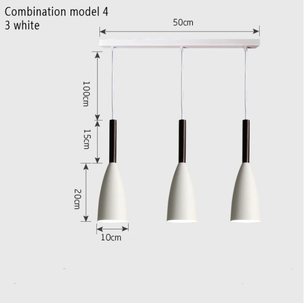 Nordic Minimalism Droplight E27 Aluminum Wood Pendant Lights, Home Restaurant Decor Lighting Lamp And Bar Showcase Spot Light