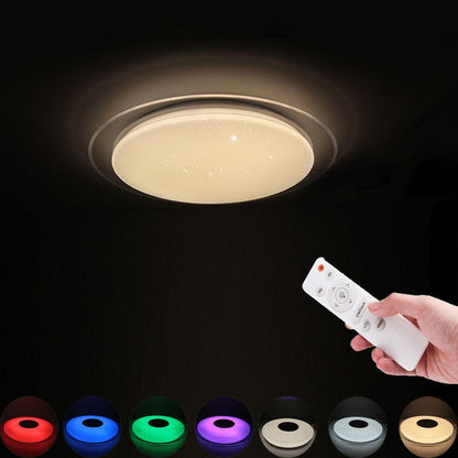 Led Ceiling Light RGB Dimmable 36W 40W Smart APP Control Bluetooth Music Modern Led Ceiling Lamp Living Room Bedroom