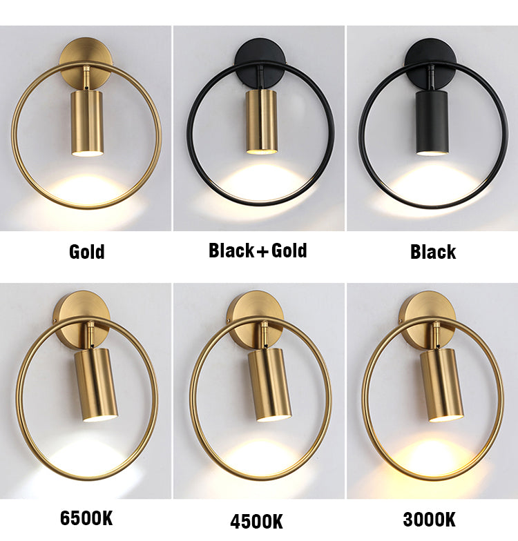 Nordic  Bedroom  Lights  Room Decor Wall Light Lamps for Living Room Gold Wall  Decor  Lights