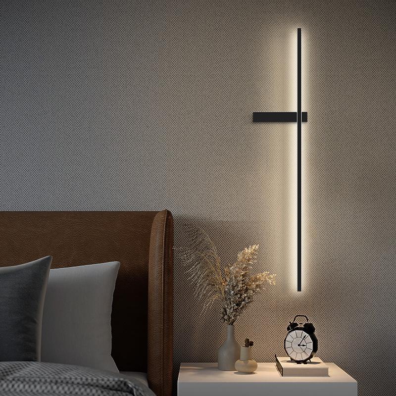 Long Wall Lamp Background Line Wall Lamp