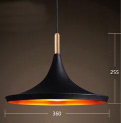 ping ABC Pendant Lights(Tall,Fat and Wide)Tom Musical Instrument Hanging Pendant Lamp Light For Restaurant Lamp Bar