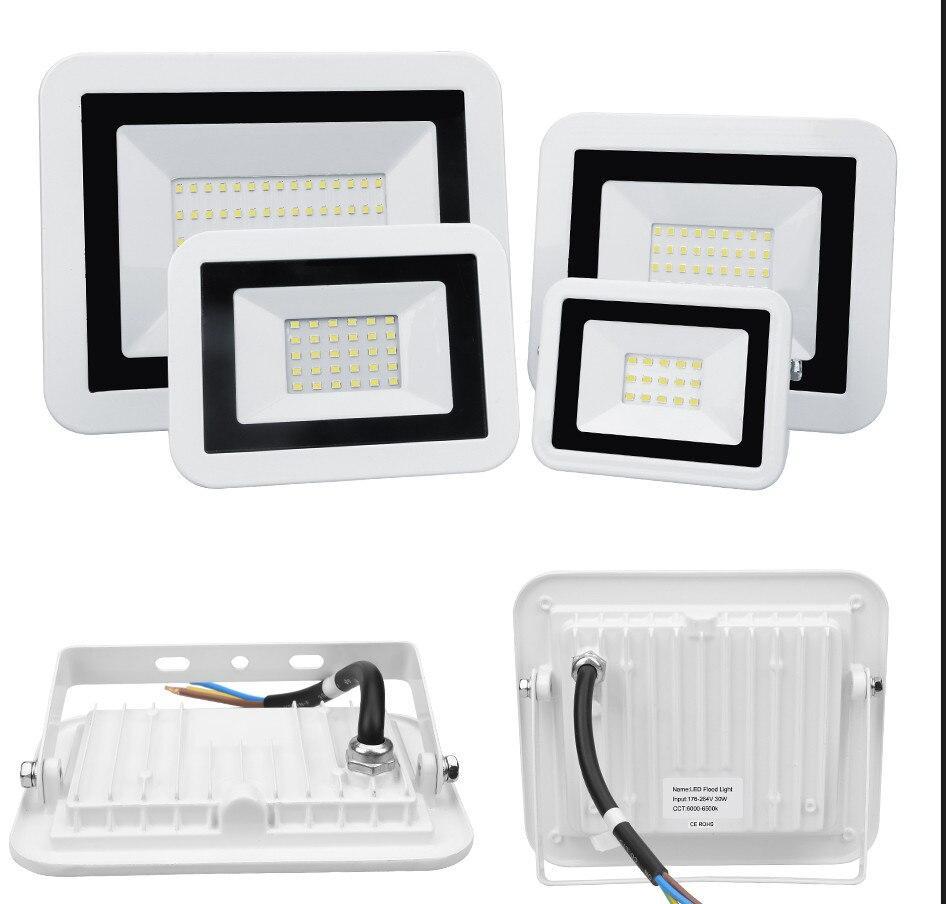 Waterproof Outdoor Wall Garden Spot Reflector Exterior Security Foco Lamp 10W 20W 30W 50W 100W Led Flood Light