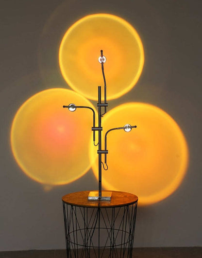 Creative Background Wall Sunset Atmosphere Lamp Floor Lamp