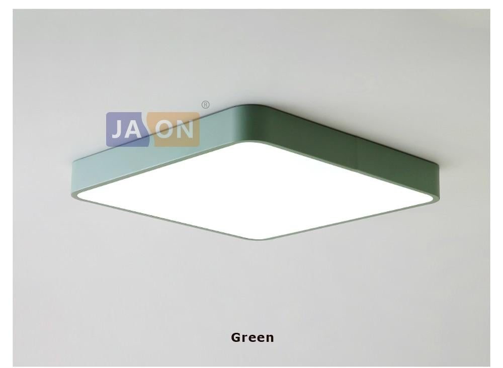 LED Modern Acryl Alloy Square 5cm Colorized LED Lamp.LED Light.Ceiling Lights.LED Ceiling Light.Ceiling Lamp For Foyer Bedroom