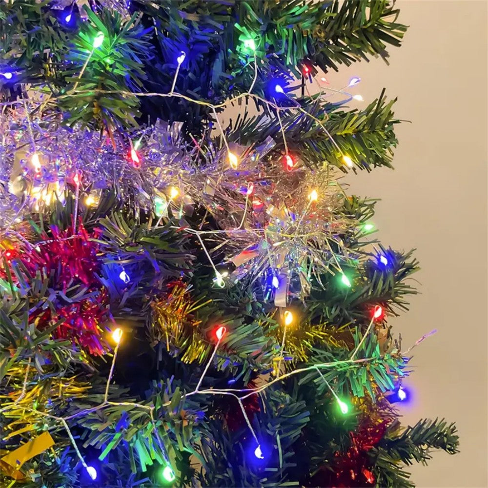 3M100LED/6M200LED/9M300LED/12M400LED Christmas USB with Remote Control Firecracker Light String
