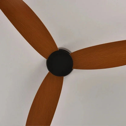 Modern Ceiling Fan Without Lights DC Motor Low Floor Loft Remote Control Simple Decorative Fan No Light Low Floor Loft